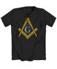 Masonic Square and Compass Symbol Freemason TShirt 100 Cotton ONeck Summer Short Sleeve Casual Unisexs Tshirt Size S3XL