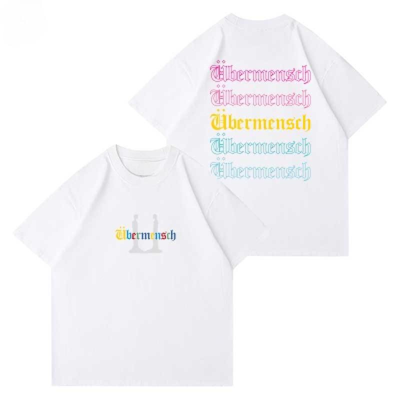 

GD G-Dragon тур Ubermensch та же футболка с коротким рукавом и принтом для мужчин и женщин с одеждой с рукавами до локтя M