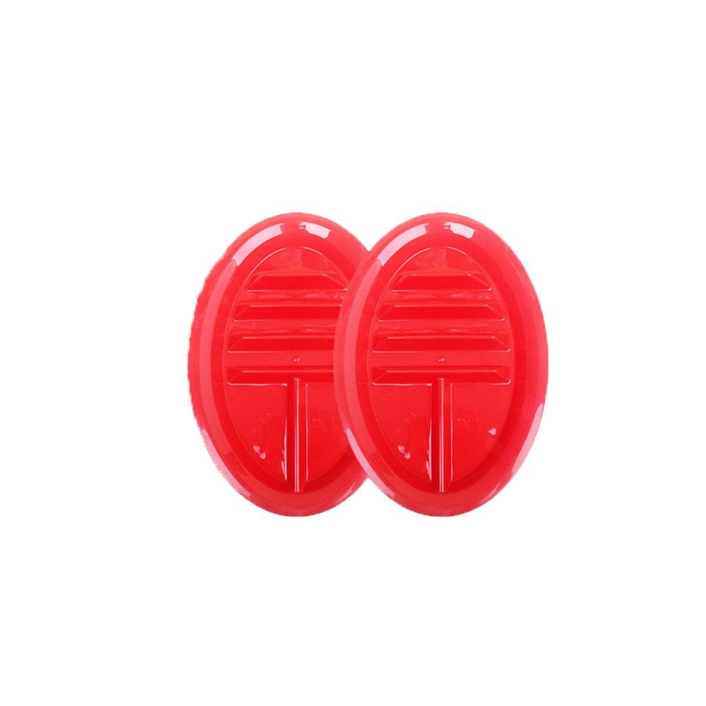 2pcs Divided Taco Serving Tray Oval Taco Holder Divider Plates Taco Plate  Snack