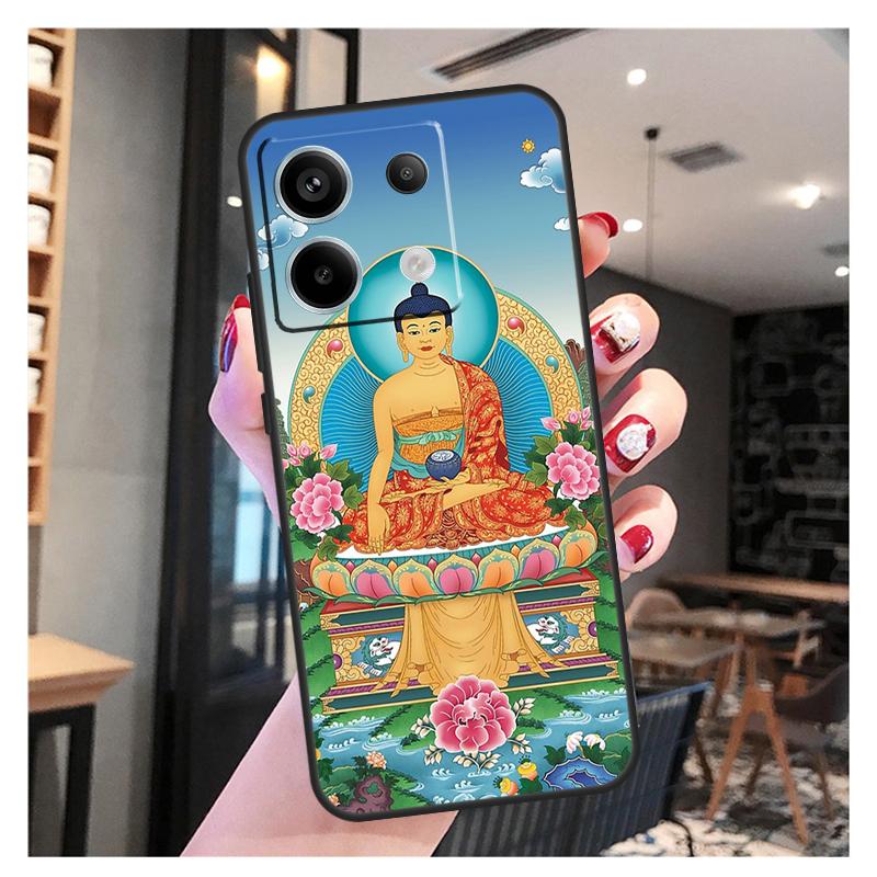 Shakyamuni Buddha Case For Xiaomi Redmi Note 11 9 10 12 13 Pro Plus 12S 11S 10S 9S Redmi 12 10C 12C 13C Cover