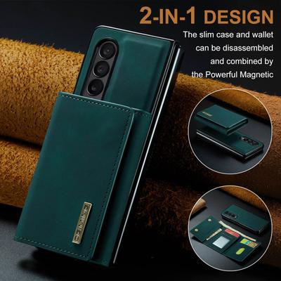 Anti -Drop Leather Stand Phone Case For Samsung Galaxy Z Fold 4 5g Fold4 Fold3 Fold 3 S23 Ultra S22 Plus S21 Fe Wallet Cover