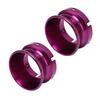 2Pcs NAB Hub Adapters Polished Aluminium 10 Inch Opener Universal Loading Device for Studer ReVox