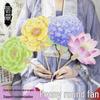 Peony Fan - Tang Style Hanfu Photo Prop, Chic Luoyang Souvenir for Tourists