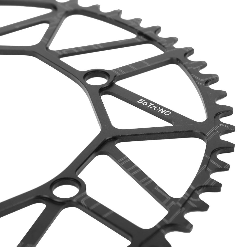     Light   Bike   &amp; Negative Teeth Single Chainring 130BCD Chain Wheel   Accessory(52T )