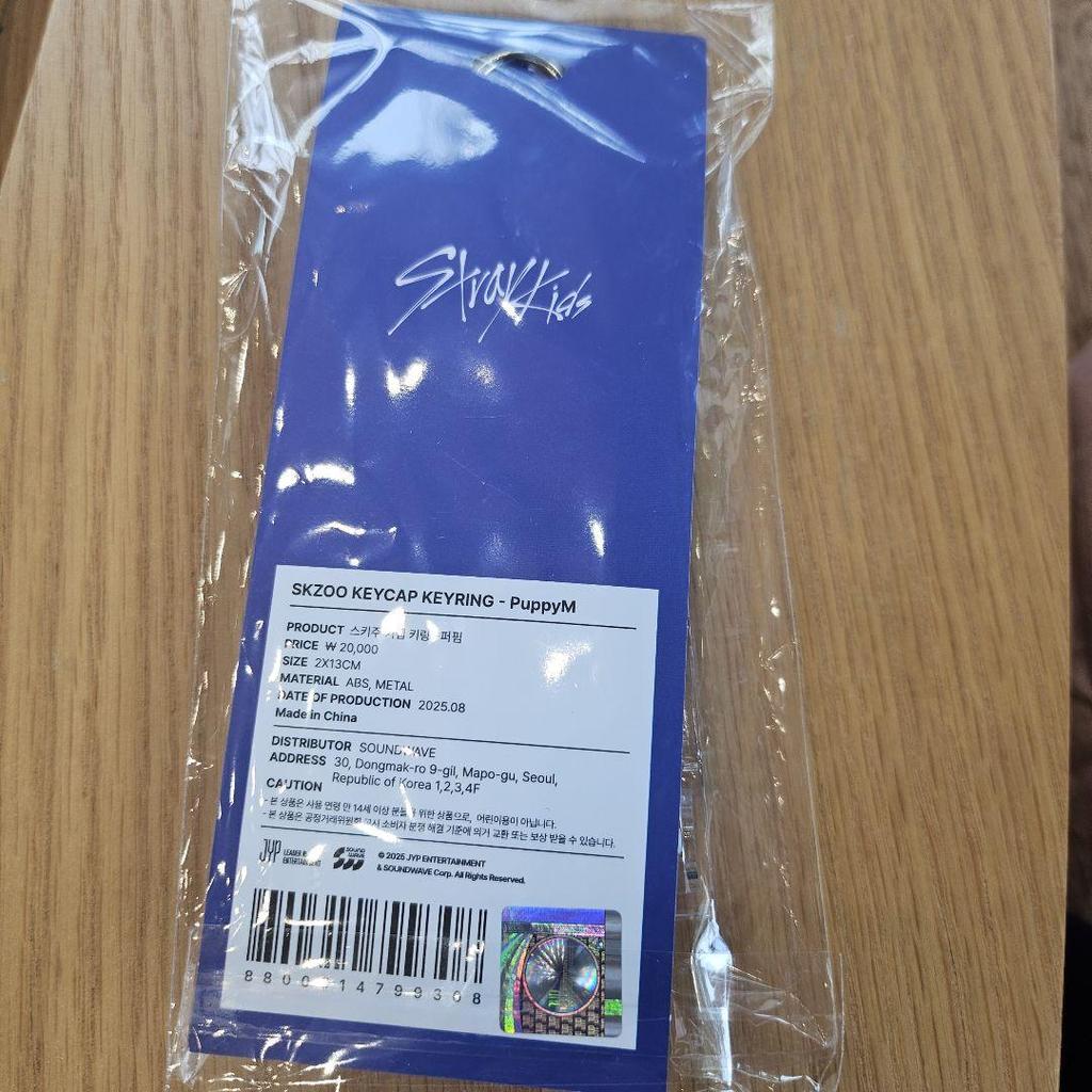 [USED] Seungmin Papim Stray Kids KARMA Pop-up Keycap Keyring