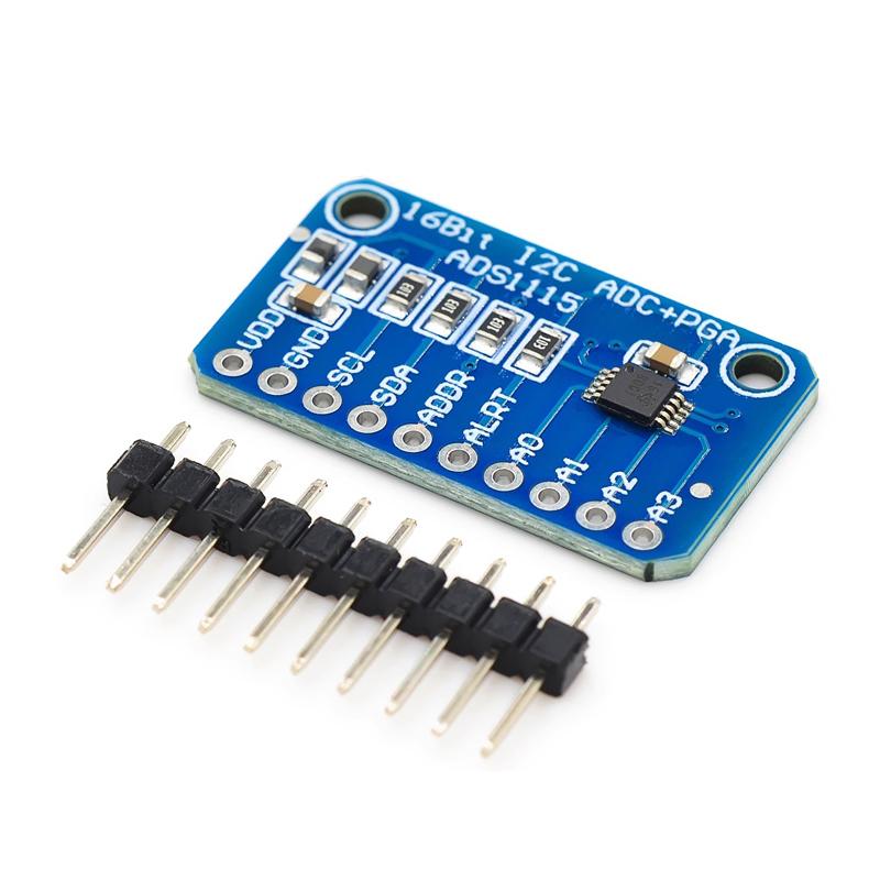 

16 Bit I2C ADS1115 Module ADC 4 Channel with Pro Gain Amplifier