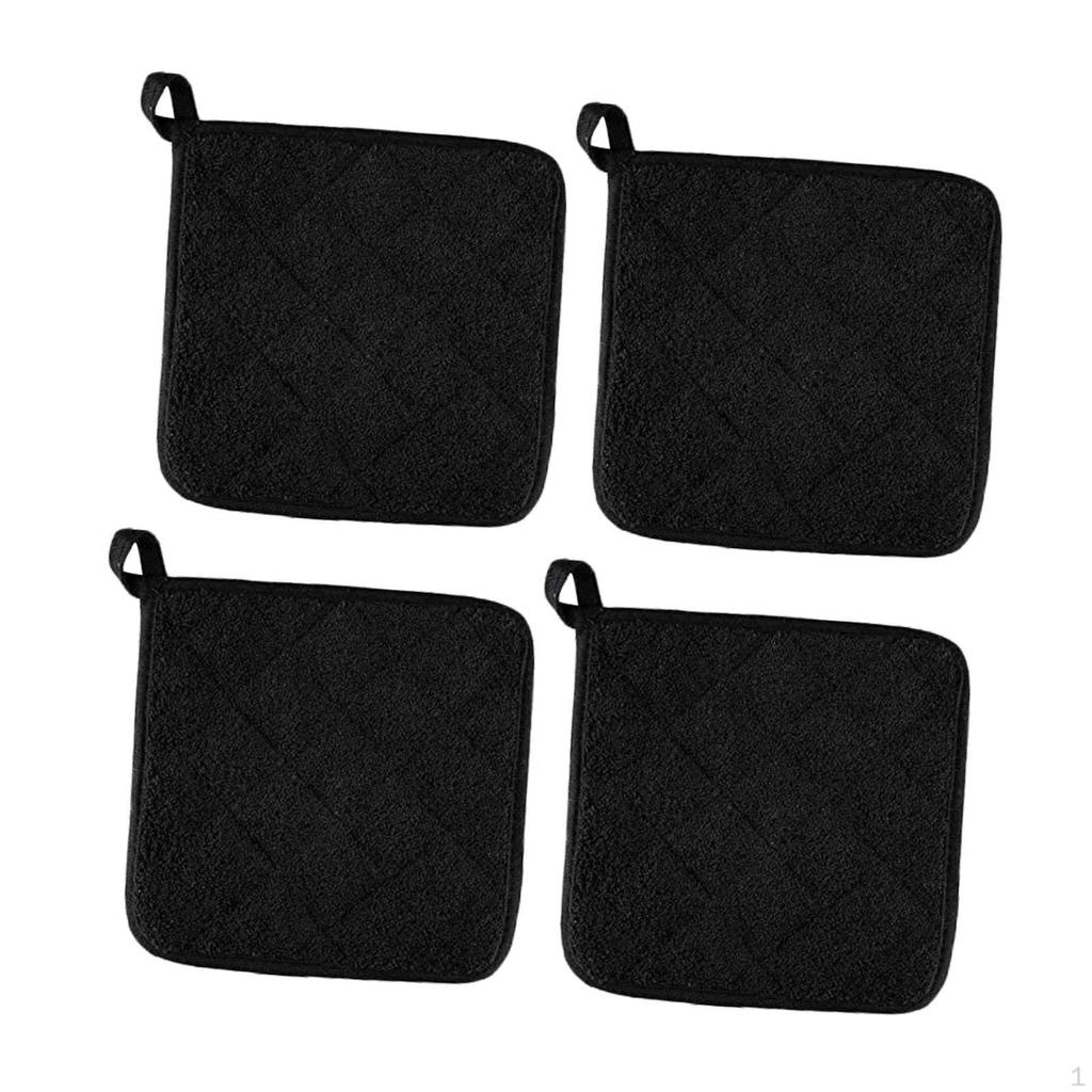 4 Kitchen Pads 6.89x6.89inch Trivet for Oven Use In Cooking And Baking