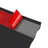 4M Universal Body Side Molding Belt Exterior Protector Roll Black Chrome For Pick Up Truck