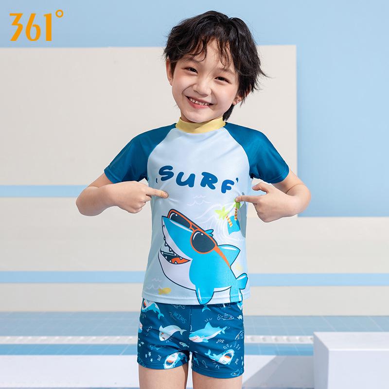 

361 Kids Swimwear: Boys & Girls Two-Piece and One-Piece Swimsuits, Long/Short Sleeve for Toddlers & Older Kids 150 [Height 140-150 cm, Weight 30-35 kg]