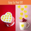 Valentine's Day Sticker Gift Sticker Heart Sticker Labels Self-Adhesive Sticker Decorative Sticker for Party Wedding