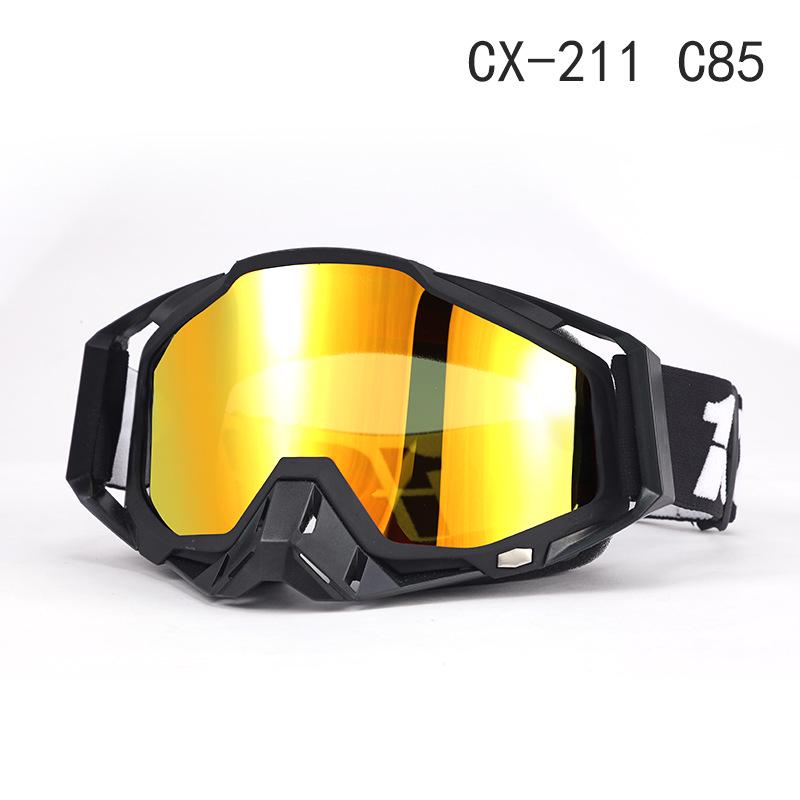 100% Windproof Off-road Motorcycle & Ski Goggles for Outdoor Riding