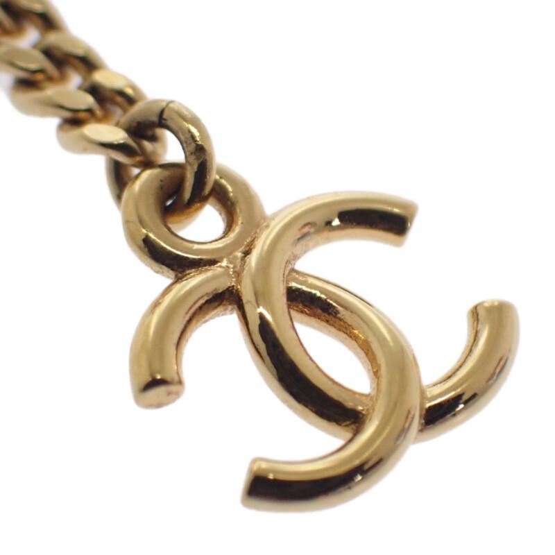 Chanel Pierce Gold Metal Women