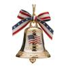 United States 250th Anniversary Bell Ornament Commemorative Patriotic Christmas Tree Hanging Bell Decoration Holiday Party Pendant