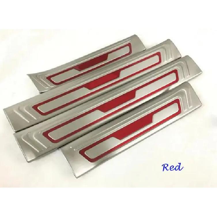 Cover Stainless Steel Pedal Door Sill Scuff Plate Inner Stick Threshold For Mazda CX-5 CX5 2nd Gen 2017 2018