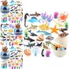 Sharke Dolphins Penguinsmarine Animal Models Pvc Figurines For Early Learning And Collection