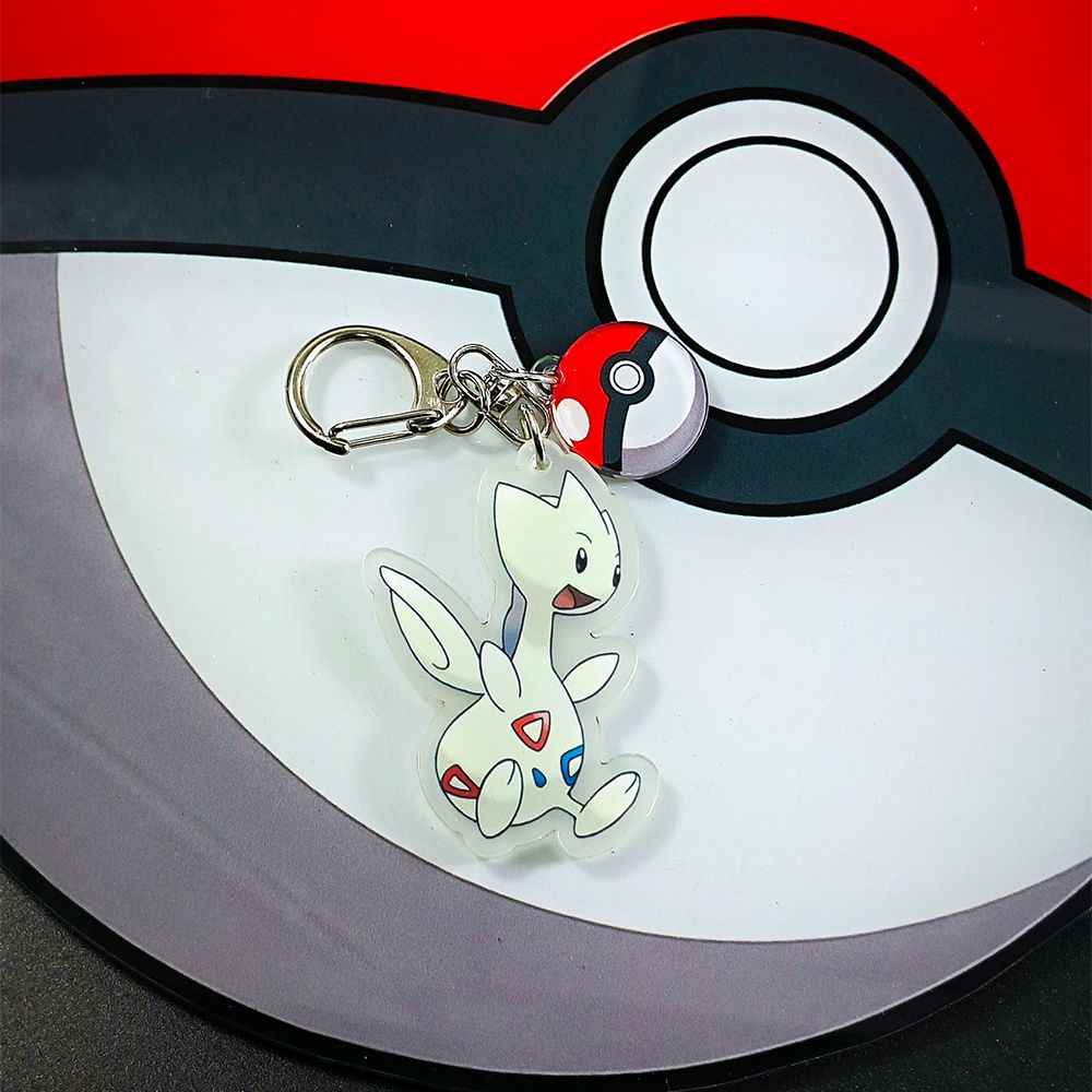 Pokémon Pikachu Bulbasaur Eevee Bulbasaur Acrylic Keychain Cute Backpack Pendant Bag Charms Accessories Decoration Holiday Gifts 5cm