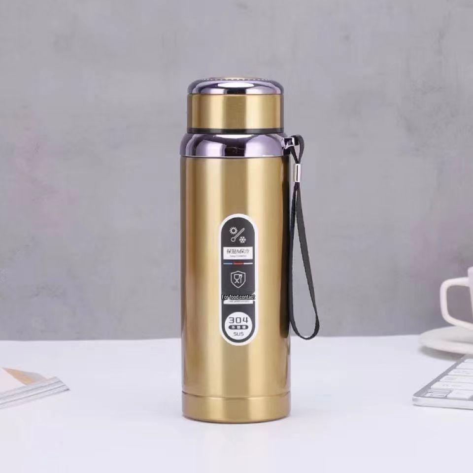 Large Capacity 316 Stainless Steel Insulated Sports Water Bottle and Tea Cup