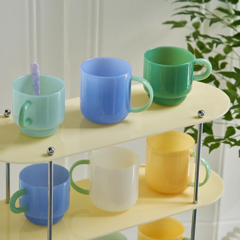 Nordisches Farbglas Weinglas Vintage Eis Dessert Müsli Schale Gläser Kelch Hoch Borosilikatglas Tasse Trinkgeschirr Barzubehör