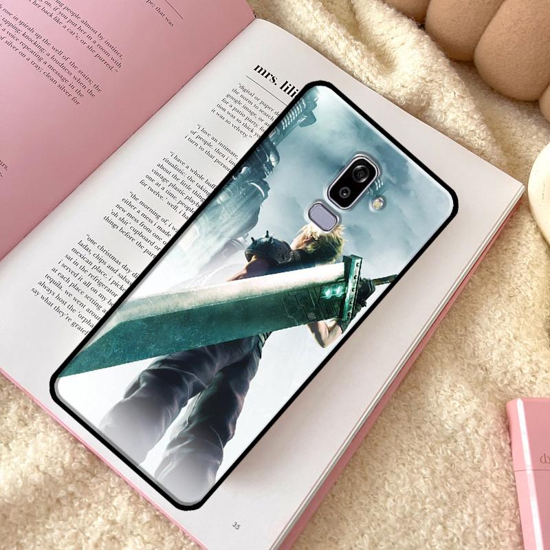 

Чехол для телефона Final Fantasy для Samsung Galaxy J6 J4 Plus A6 A7 A8 A9 J8 2018 A3 A5 J1 2016 J3 J7 J5 2017 A5 2017 - A520 A520F