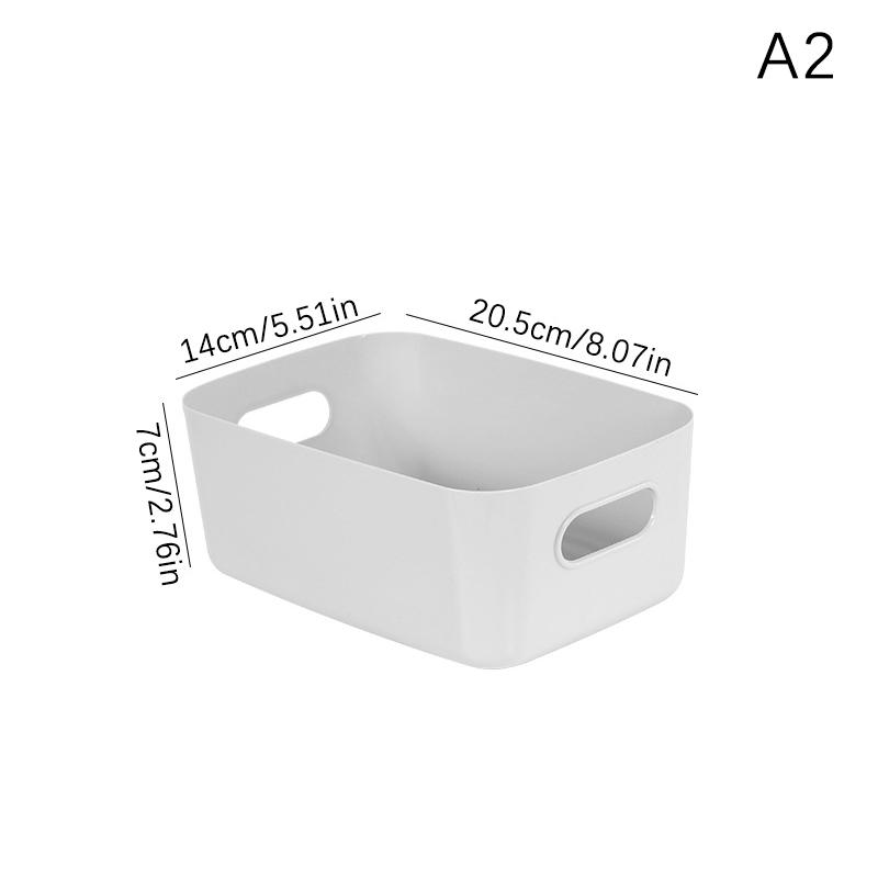 Desktop Storage Box 3 Sizes Large Capacity Cosmetic Makeup Tools Storage Box Stationery Underwear Card Phone Case Storage Box