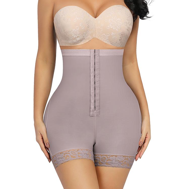Women's High Waist Body Shaper Panties Stage 2/3 Shaper Adjustable Hooks Spandex Thigh Trainer Butt Lifter Large Stock Now