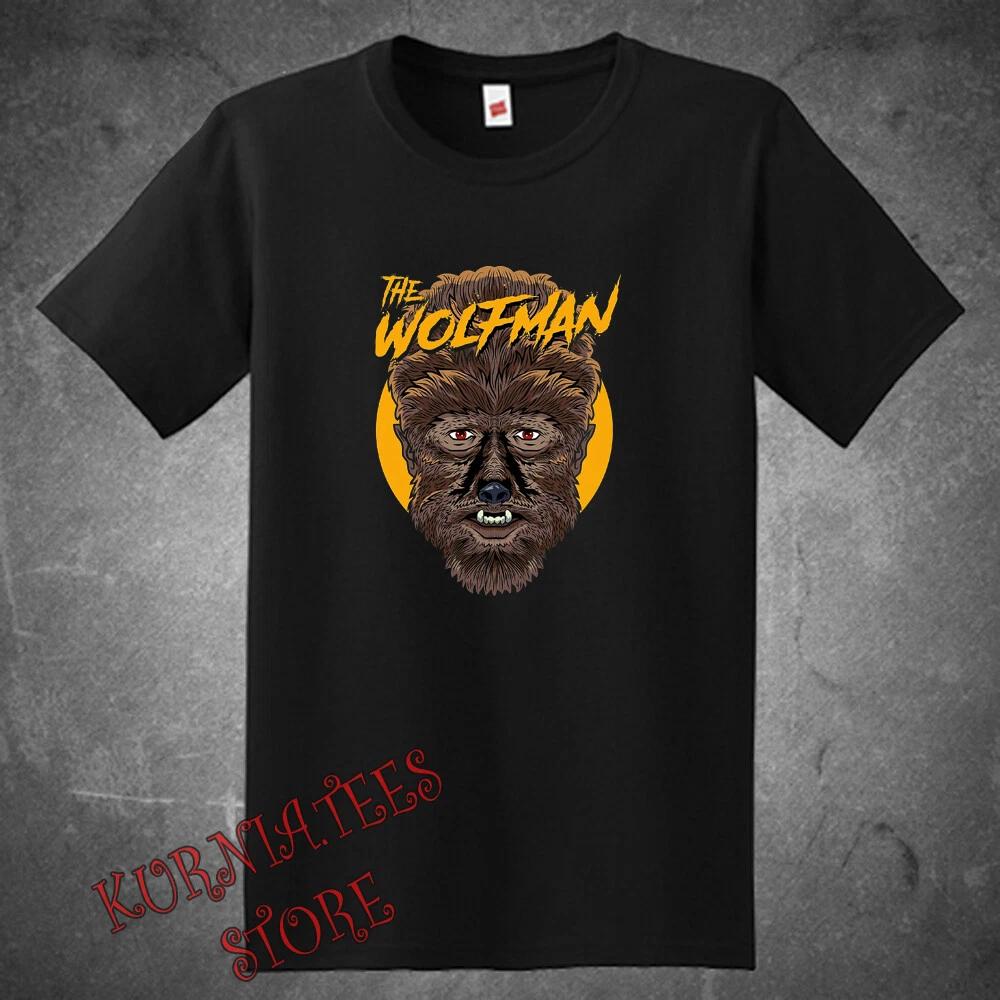 The Wolfman Movie Poster Men s Black T-Shirt Tee Top Unisex L