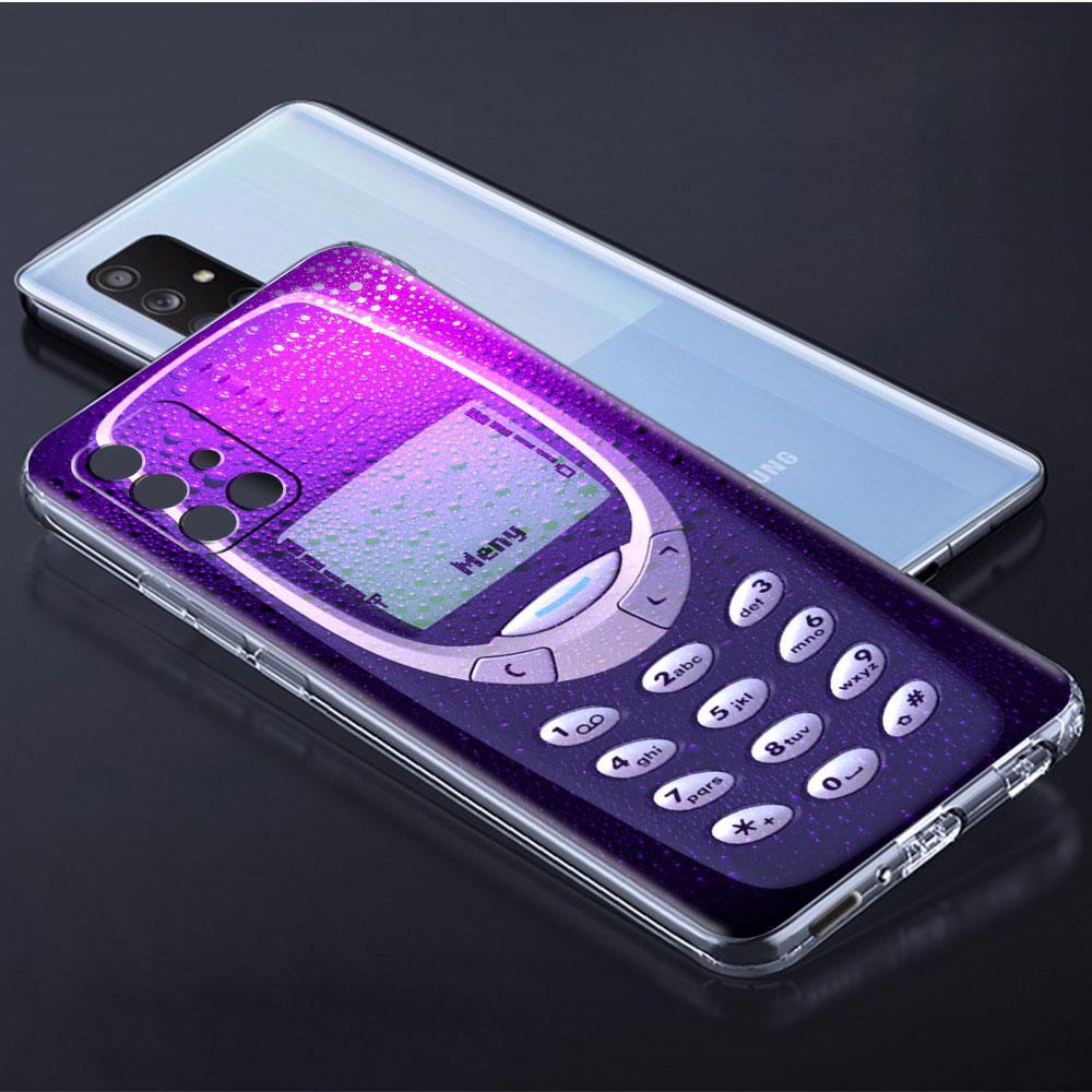 Clear Case For Samsung Galaxy A52 A12 A51 A32 A21s A71 A32 A22 50 A70 A31 A72 5G Phone Cover Smartphone Print