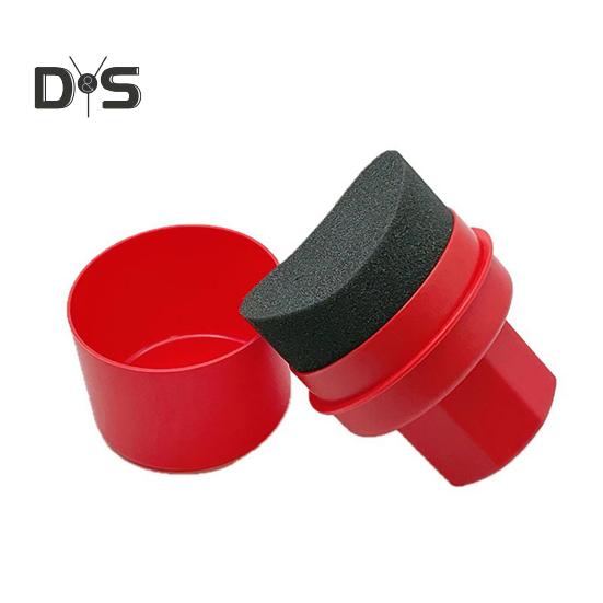 

Аппликатор для полировки автомобильных шин с изогнутой головкой, щетка для полировки автомобильных шин, губка для полировки автомобильных колес, инструменты для детейлинга автомобиля красный