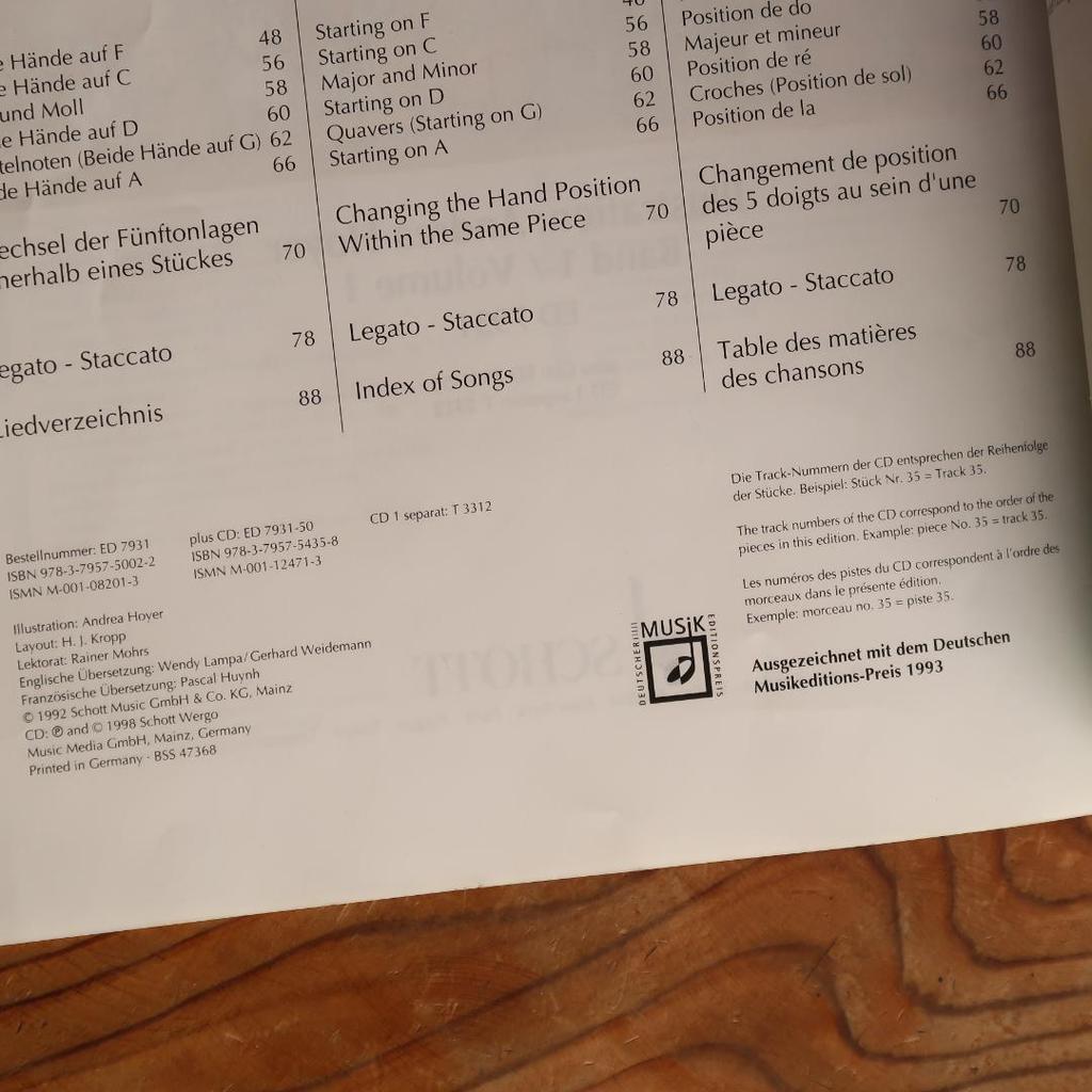 [USED] Sale! Foreign Books - Children's Piano Textbook with CD - Scott Publishing