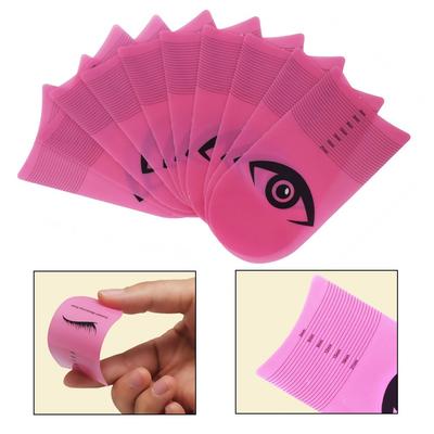 Portable Eyelash Length Measurement Ruler Soft Plastic Makeup Tool Extension Growth Accessories 10, 10pcs