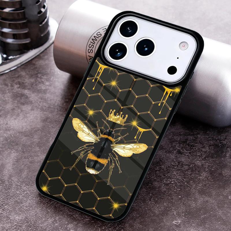 Bees Phone Case For iPhone 17 16 15 14 13 12 11 Pro Max Plus 17Air Soft Silicone Cover