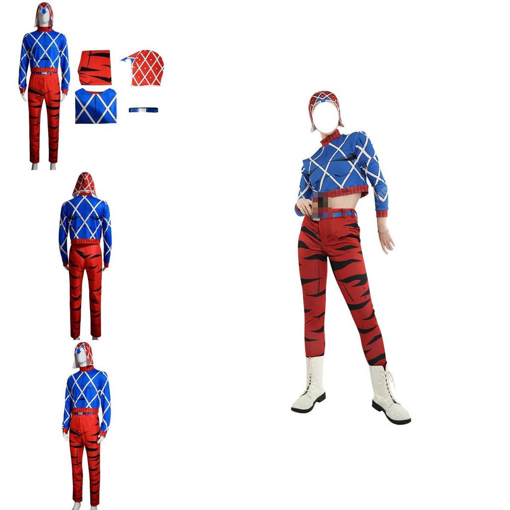 Jojo's Bizarre Adventure Golden Wind Giorno Costume Cosplay Per Role Play Anime