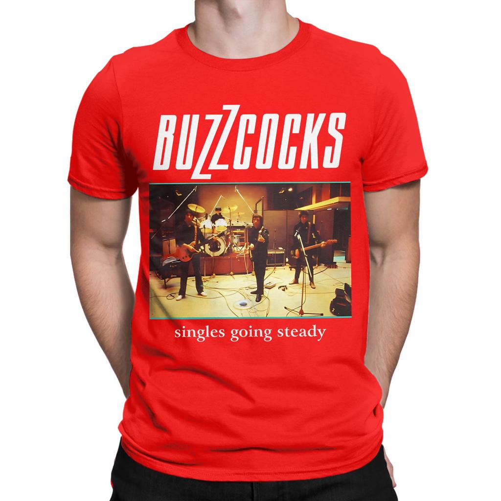 Singles Going Steady Funny Graphic 100 Cotton Tshirt Buzzcocks Tops Tees For Unisex