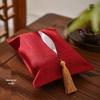 Chinese Style Fabric Tissue Box Cover for Home, Car, Living & Dining Rooms - Simple, Creative & Compact Design