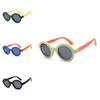 Childrens Sunglasses Foldable Round Frame Summer Outdoor Sun Protection Uv