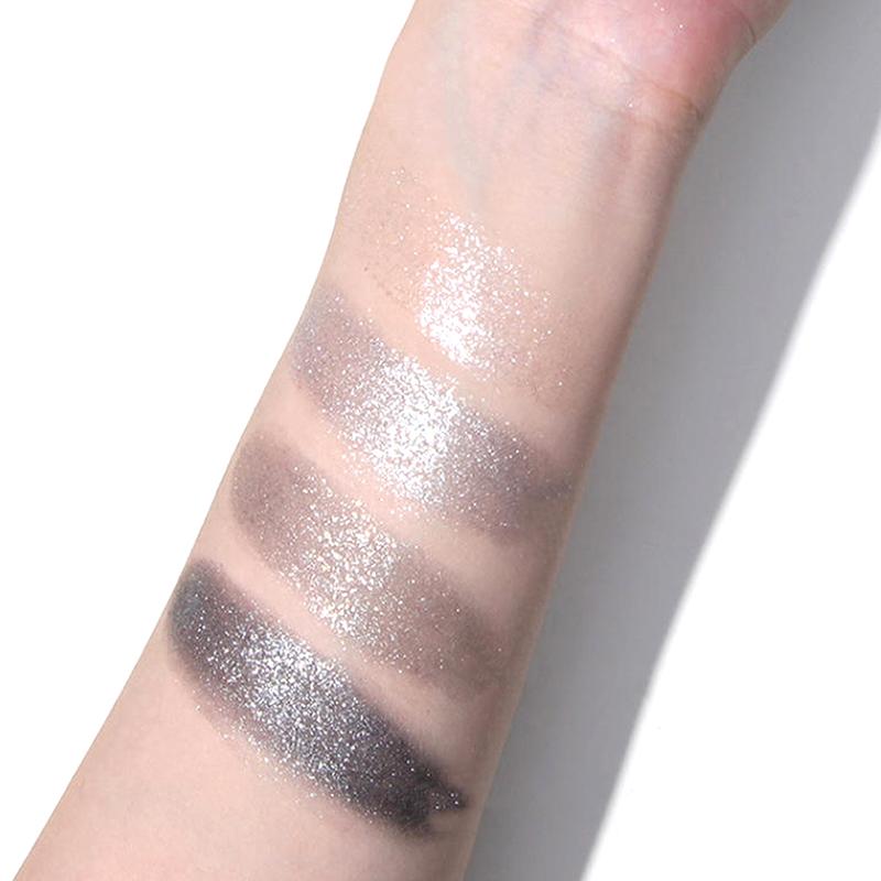 Diamond Glitter Monochrome Eyeshadow Palette Discoloration Eye Shadow Highlighter Sequins Waterproof Lasting Eyes Makeup Pigment