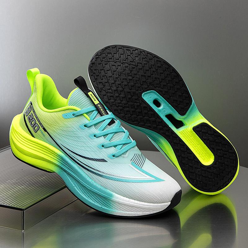 

Men s Running Shoes Spring Web Sports Shoes Lightweight Climacool Technology Shock Absorption Running Shoes 45