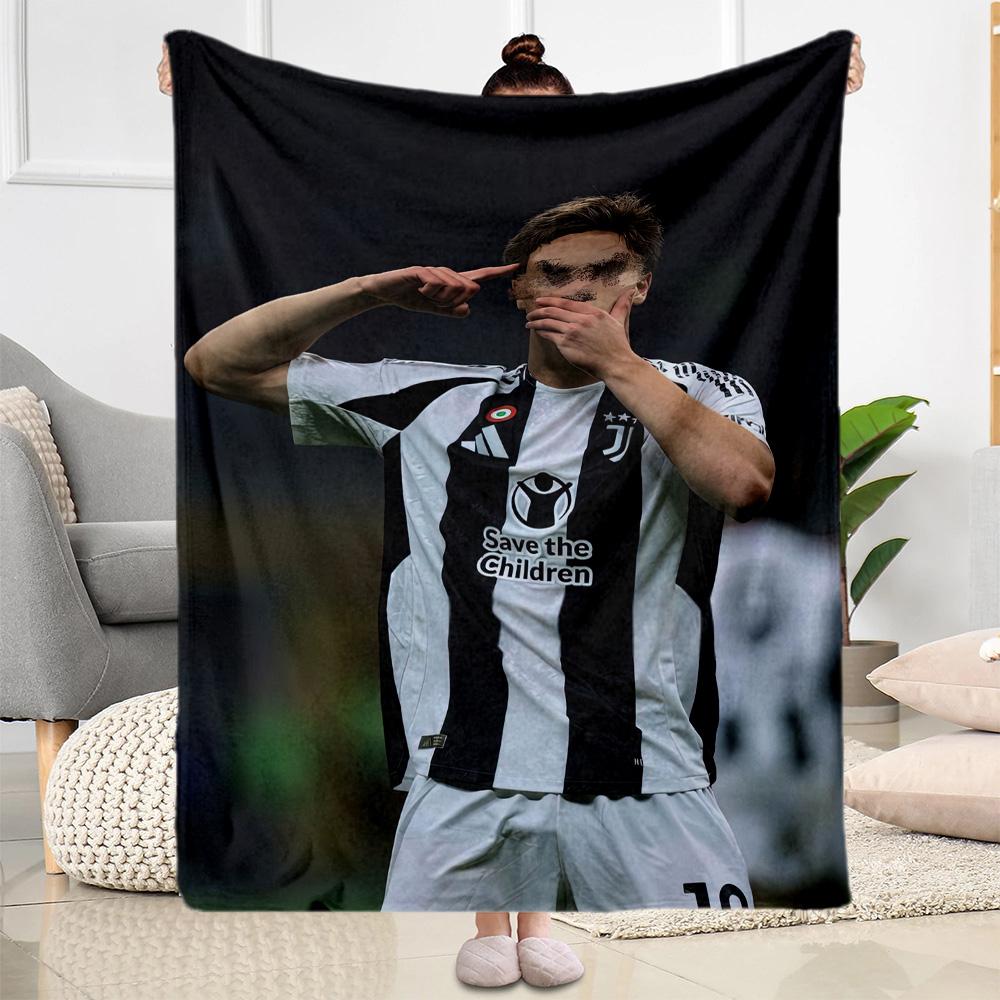 Juventus Blanket Warmthful Decor Suitable For Sofa Bed Seaside For All Seasons Modern Style Ideal Gift For Birthday Valentine'S Day