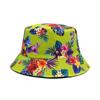 2023 Stilvoller Hochwertiger Doppelseitiger Sommer Unisex Tropischer Strand Eimerhut Damen