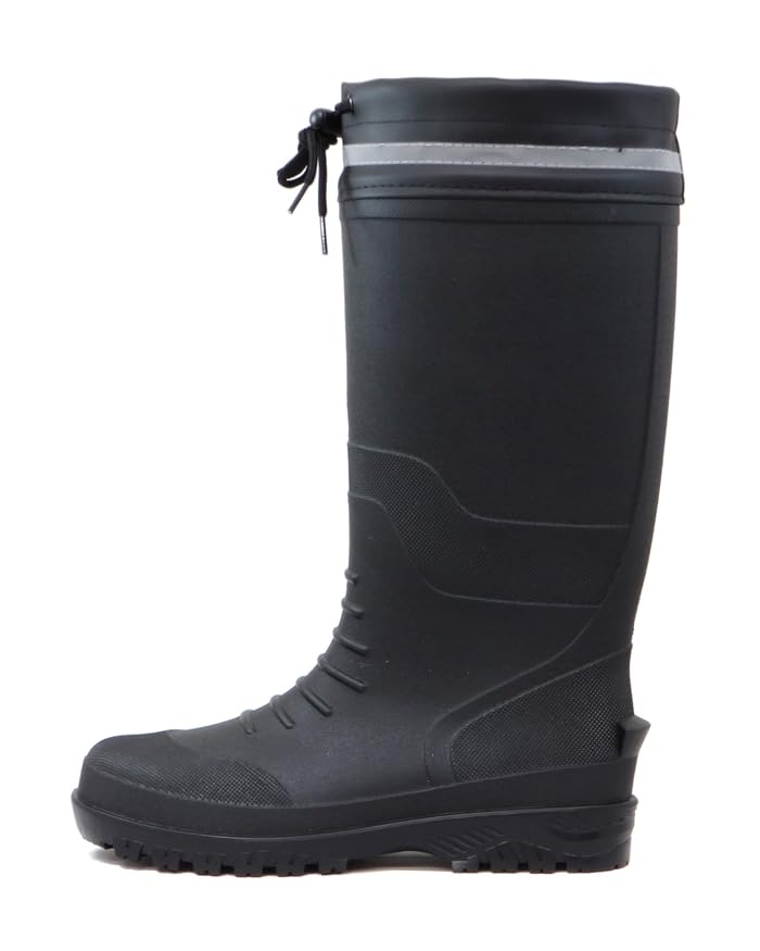 Safety Boots Safety PVC Boots SPR101 Black [Rikioh] (Long) Men's X_l