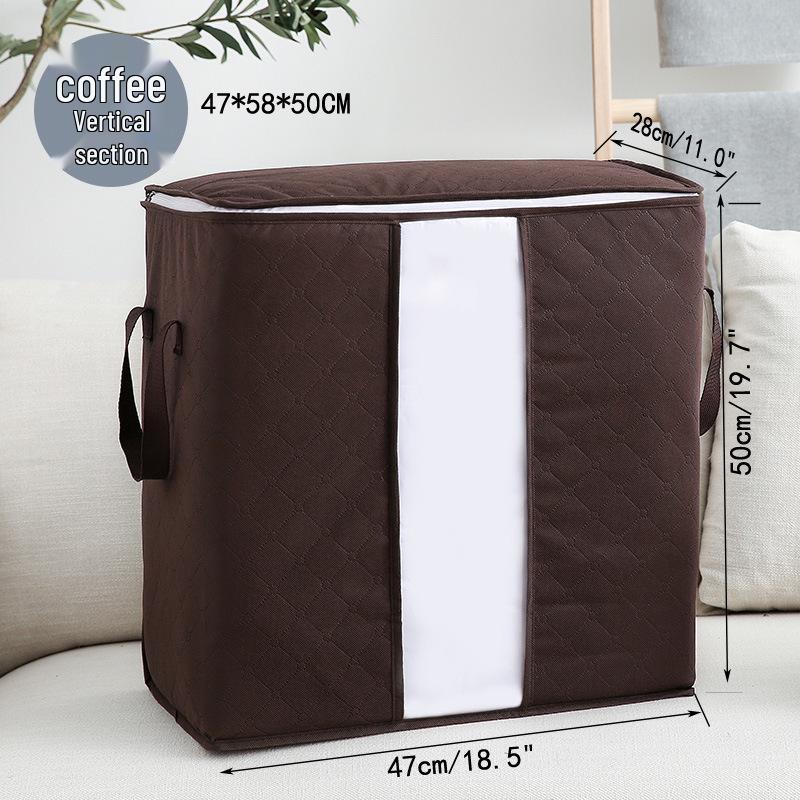 Premium Dustproof Moistureproof Non-Woven Storage Bag for Clothes and Quilts - Thickened Moving Solution