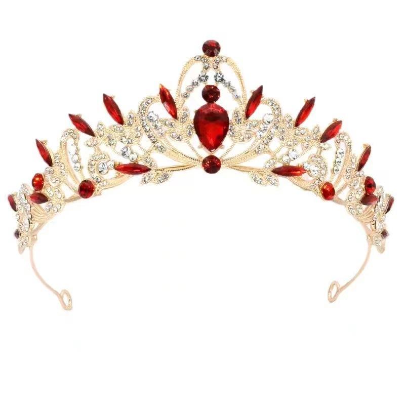 Couronne serre-tête en alliage photo couronne serre-tête coiffure de mariée accessoires de cheveux de mariage couronne de cheveux de fête d'anniversaire