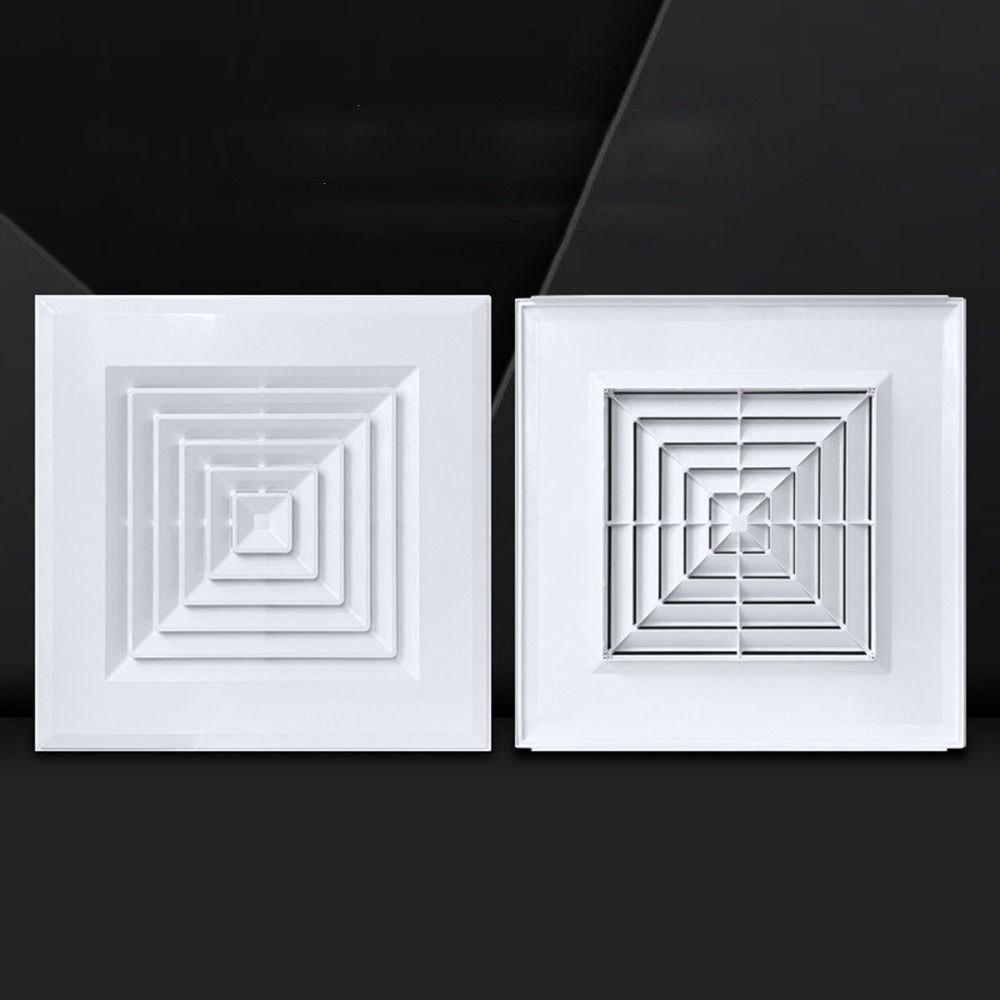 Adjustable Ceiling Diffuser Square Air Conditioning Outlet Vent  for Outlet Vent Accessories