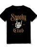 Gruseliger Club T-Shirt Design Unisex Jersey Kurzarm T-Shirt