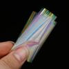 Nail Art Aurora Ice Cube Cellophane Large Colorful Transfer Paper Laser Sticker