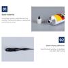 100ml Oven Adhesive High Temperature Range Hood Panel Glue Leak-Proof Fast Drying Sealant For Household Glass Metal