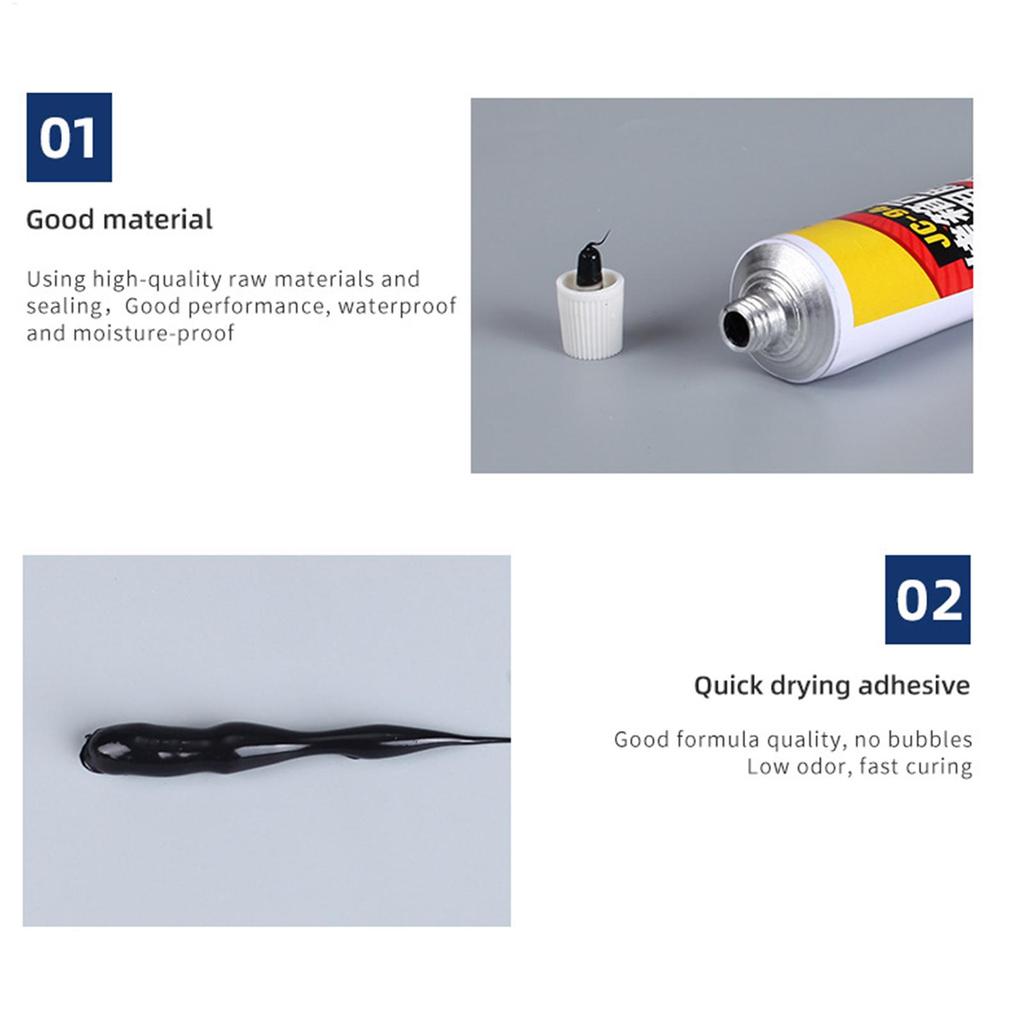 100ml Oven Adhesive High Temperature Range Hood Panel Glue Leak-Proof Fast Drying Sealant For Household Glass Metal