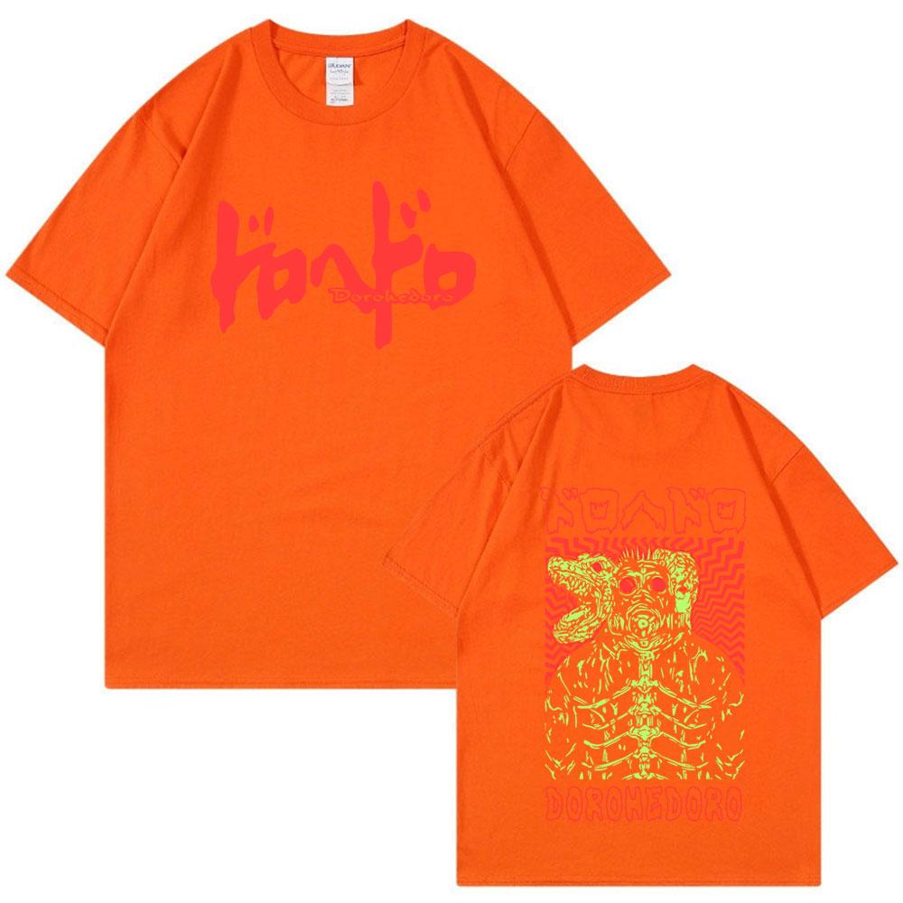 Anime Dorohedoro Kaiman T Shirt Gothic Manga Graphic Print T Shirts Men's Fashion Casual Cotton Oversized T-shirt Streetwear