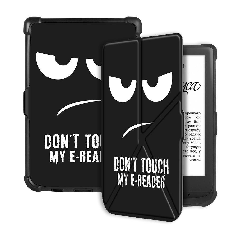 Anti-fall Folio Cover Protective Shell for PocketBook Touch Lux 5 4 HD 3 616 627 632