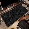 Large XXL Gaming Mousepad Art Black And White Line x x Desk Mat Anime Theme Keyboard Gamer Mouse Pad for Esports